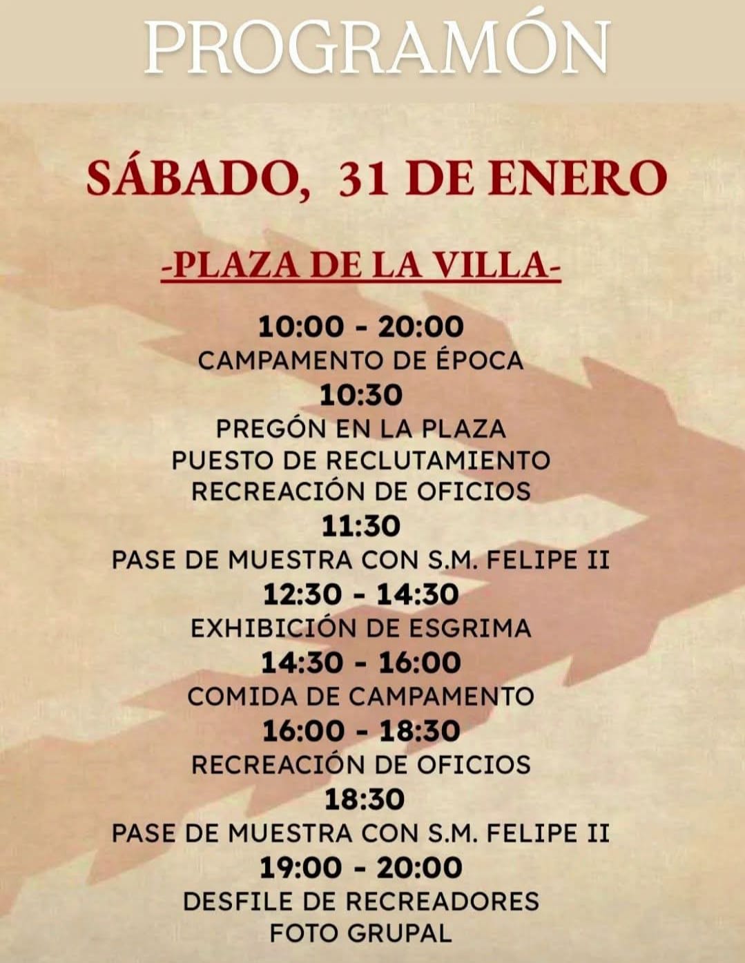 Programa Día de los Tercios